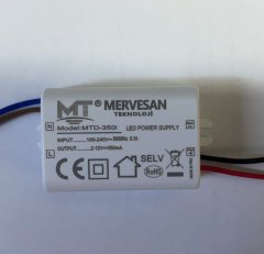 MTD-350i 2-12v 350mA 4.2W LED Sürücü