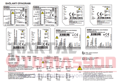 ET9420 230VAC-RS PID Dijital Termostat 96x96mm