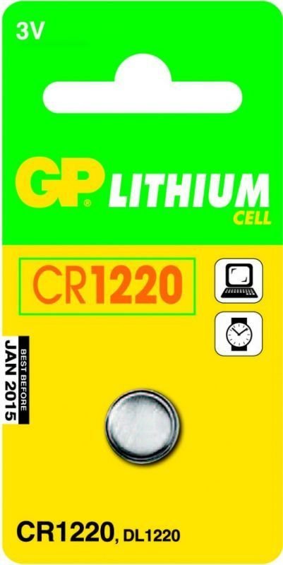 CR1220 Lityum Para Pili