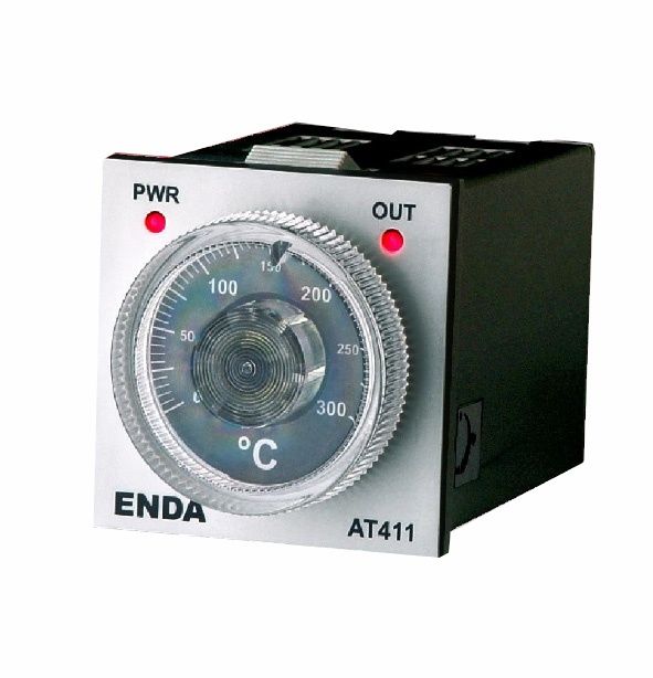 AT411-RT-400 24VAC Analog Termostat PT-100 tipi giriş 400 (°C) skala 48x48