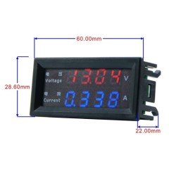 DC 200V 10A Voltmetre M4430