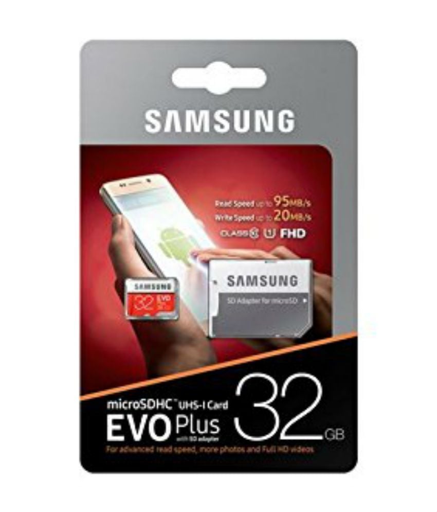 Samsung Evo Plus 32GB Micro SD Hafıza Kartı