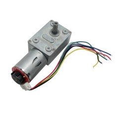 JGY-370B DC Motor 12V 30Rpm Enkoderlı