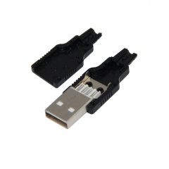 Usb Şase A Tip Erkek Kapaklı Seyyar