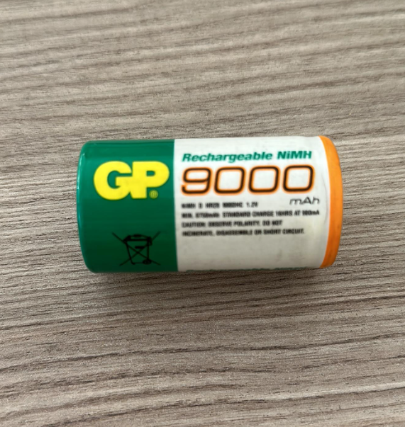 GP GP90000mAH D BOY 1.2v