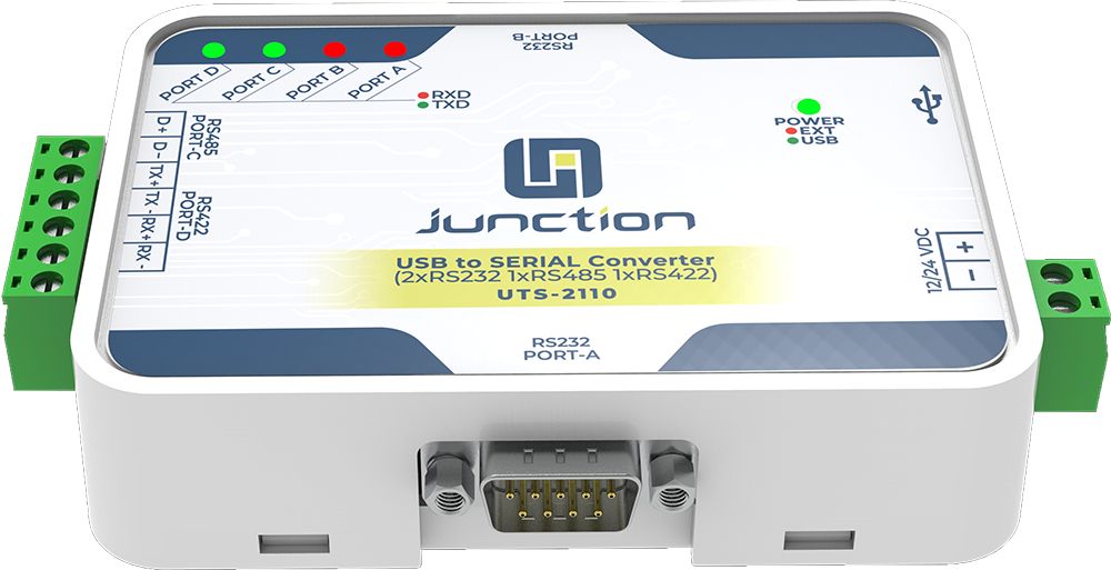 Junction UTS-2110 RS232 422 485 Usb Seri Çevirici
