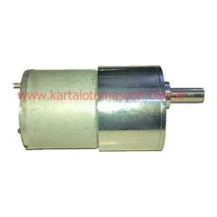 24V 135RPM Çap 37mm Redüktörlü Motor