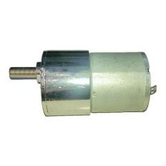 24V 60RPM Çap 37mm Redüktörlü Motor