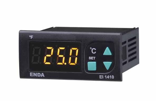 EI2410-NTC 230VAC Sıcaklık Göstergesi 77x35