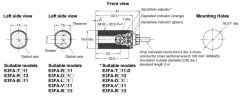 E3FA-LP12-2M 20cm Arka Plan Bastırmalı PNP 2mt Kablolu Fotosel OMRON