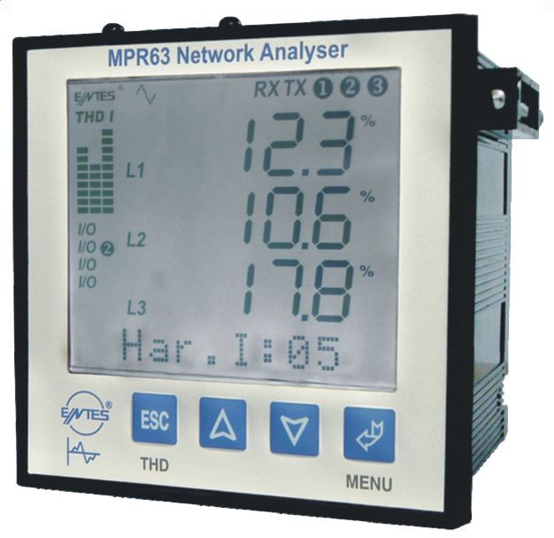 MPR-63-42 LCD Şebeke Analizörü