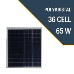 Lexron LXR-065P Poly 65 Watt Güneş Paneli