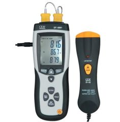 DT 8891 Çift Girişli Dijital Termometre ve IR Termometre