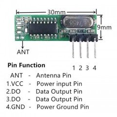 433Mhz RF Alıcı Verici