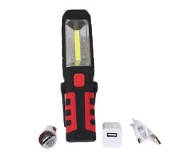 Watton WT-293 3W+1 Led Flashlight Şarjlı