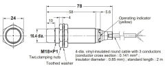 E2B-M18LN16-WP-B1 M18 PNP/NO İndüktif Sensör