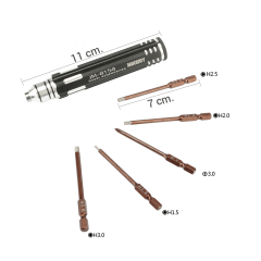 Jakemy JM-8154 Tornavida 6 parça seti