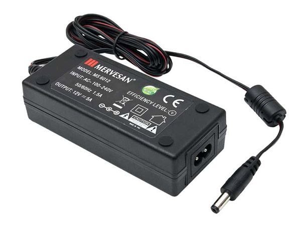 MS-6012 100-240VAC Giriş 12VDC 60W 5A Çıkış SMPS Adaptör