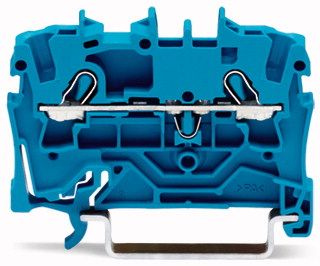 WAGO 2002-1204 İki İletkenli Klemens Mavi