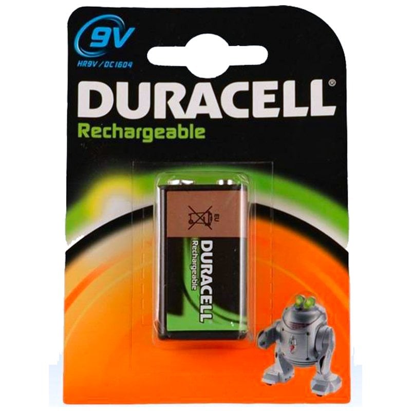 Duracell Rechargeable 9V 170mAh Şarjlı Pil