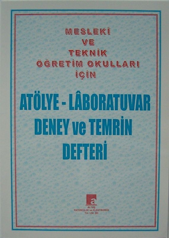 152 Sayfa Atölye-Laboratuvar Deney ve Temrin Defteri