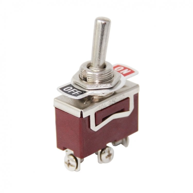 Toggle Switch IC-153A 3P OFF-MOM 12mm