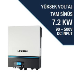 Lexron 7.2Kw 90-500v Hv 2x80a Mppt Akıllı İnverter