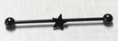 INDUSTRIAL BARBELL BLACK STAR 1,6*42*5/5