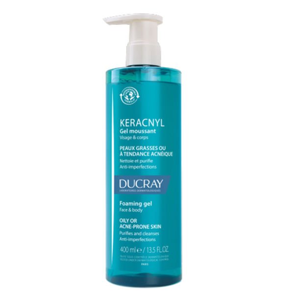 Ducray Keracnyl Gel Moussant 400ml