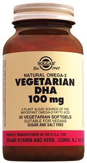 Solgar Vegetarian DHA 100 mg 30 Softjel