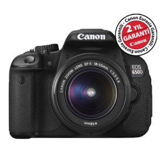 Canon EOS 650D 18-55 DSLR Fotoğraf Makinesi - Kampanyalı