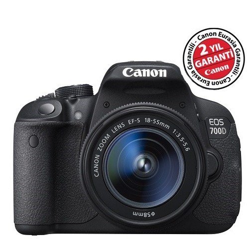 Canon EOS 700D 18-55mm DC DSLR Fotoğraf Makinesi