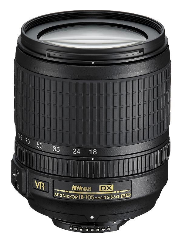 Nikon AF-S DX 18-105mm F-3.5-5.6G ED VR Lens