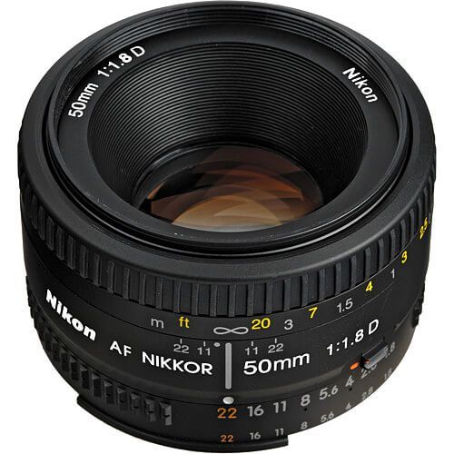 Nikon AF Nikkor 50mm f/1.8D Lens