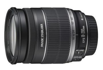 Canon EF-S 18-200mm F-1-3.5-5.6 IS Lens