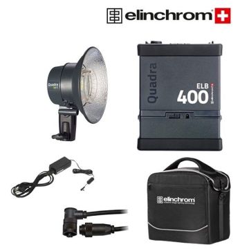 Elinchrom ELB 400 HS Akülü Flaş Seti