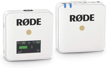 Rode Wireless GO Beyaz Küçük Telsiz Mikrofon