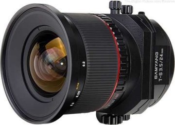 Samyang 24mm T-S F/3.5 ED AS UMC Tilt Shift DSLR Nikon Uyumlu Lens