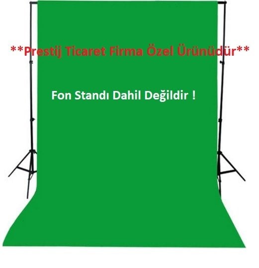 Greenbox Chromakey 2x3mt Yeşil Fon Perde