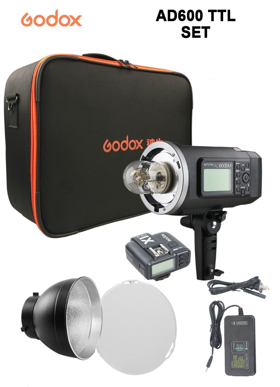 Godox Wistro AD600B TTL Paraflaş - Full Set