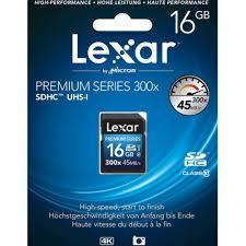 Lexar 16GB 300x 45MB/s SD Hafıza Kartı