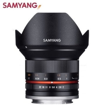 Samyang 12mm f/2.0 Mirrorless WideAngel Canon M Uyumlu Lens