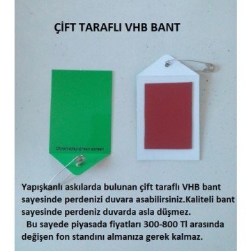 Greenbox Chromakey 3x6mt Beyaz Fon Perde