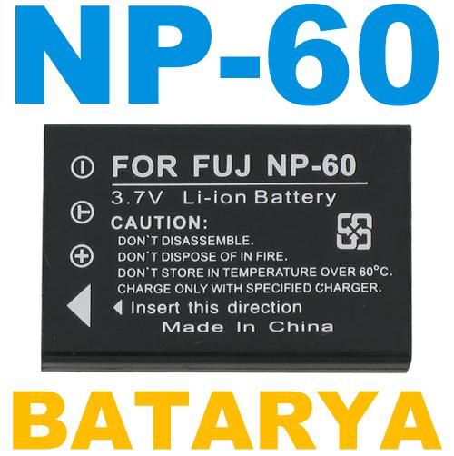 Sanger Fujifilm NP60 Fotoğraf Makinesi Batarya