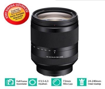 Sony SEL-24240 FE 24-240mm f/3.5-6.3 OSS Lens