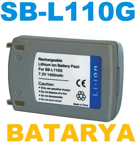 OEM Samsung SB-L110G Fotoğraf Makinesi Batarya