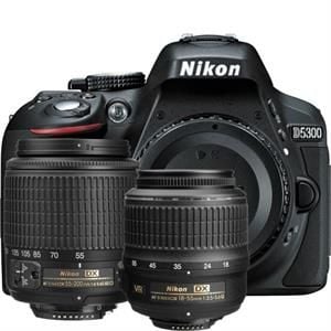 Nikon D5300 18-55 + 55-200 VR DSLR Fotoğraf Makinesi