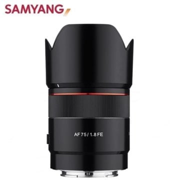 Samyang AF 75mm F1,8 FE Sony E Mount Uyumlu Lens