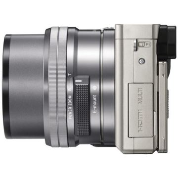 Sony Alpha A6000 16-50mm Gümüş Renk Aynasız DSLR Fotoğraf Makinesi