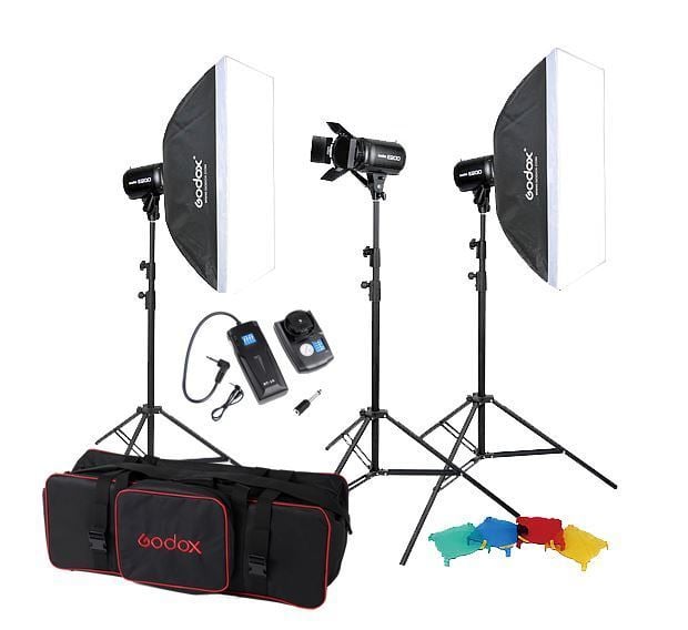 Godox E400 WS 3 Adet Paraflaş